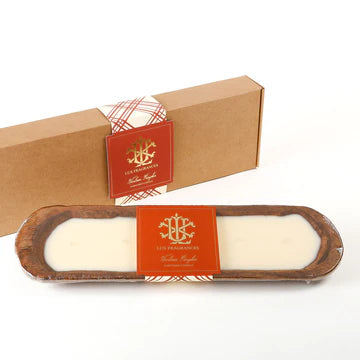 LUX - 5 WICK HEIRLOOM PUMPKIN DOUGH BOWL GIFT BOX