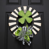 The Round Top Collection - Mini Gallery Striped Wreath Display Board