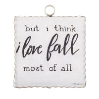 The Round Top Collection - Mini "I Love Fall" Print