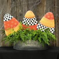 The Round Top Collection - Elegant Candy Corn Set of 3