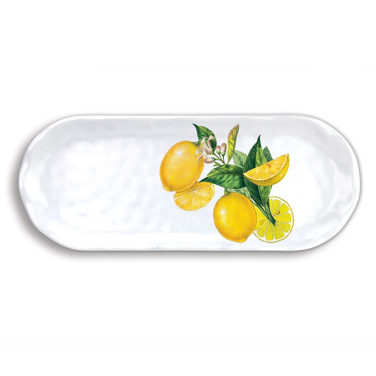 Michel Design Works - Lemon Basil Melamine Serveware Accent Tray