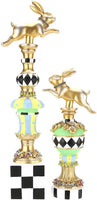 Mark Roberts - JEWELED WHIMSICAL RABBITS 17-25'' (Two Sizes to Choose From)
