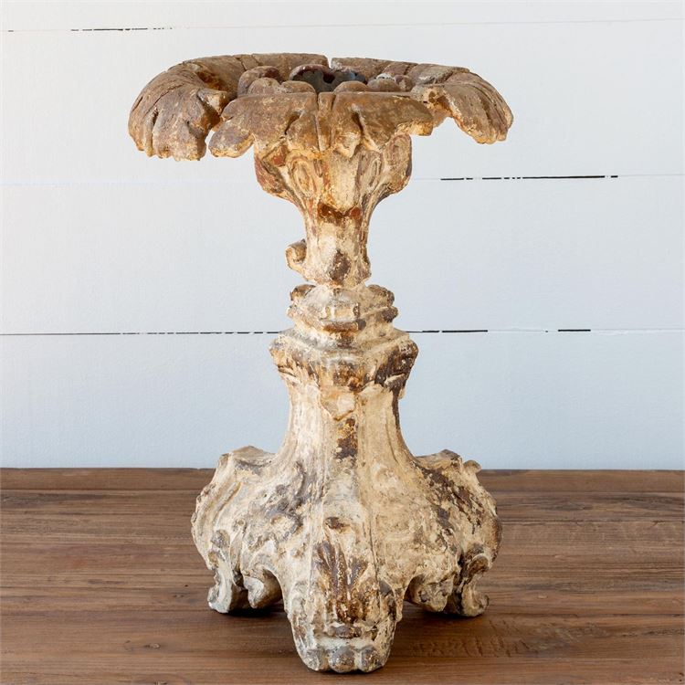 Park Hill - Old World Cast Relic Candle Holder