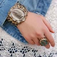 Our Lady of Guadalupe Cuff Bracelet