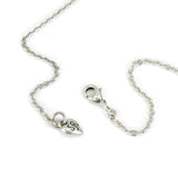 Lord's Prayer Pendant Necklace - Silver