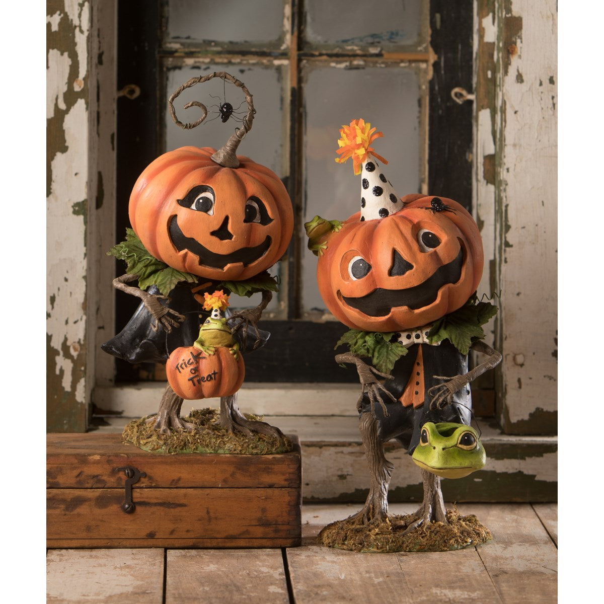 Bethany Lowe - Treats Pumpkin Girl