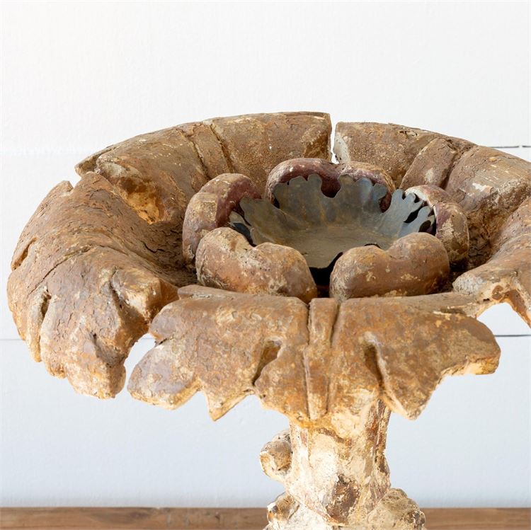 Park Hill - Old World Cast Relic Candle Holder