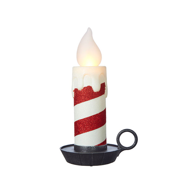 RAZ - 17.5"CANDY CANDLE Battery Operated