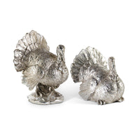 Silver Plated Turkeys (Standing or Sitting)