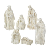 RAZ - 11.5" ANTIQUED MARBLE NATIVITY