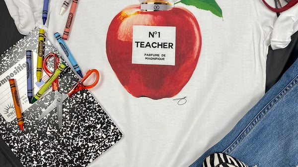 #1 Teacher T-Shirt