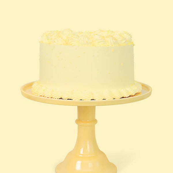 Joyeux Company - Melamine Cake Stand- Daisy Yellow