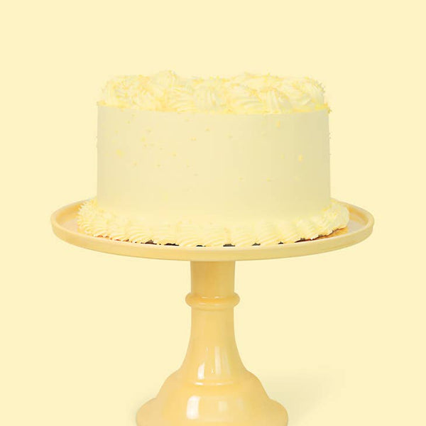 Joyeux Company - Melamine Cake Stand- Daisy Yellow