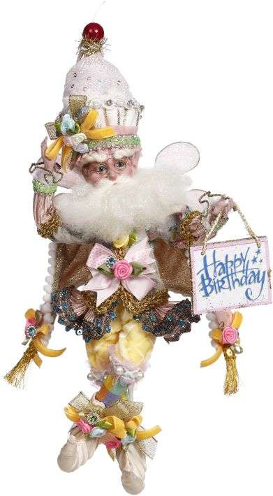 Mark Roberts - Happy Birthday Fairy Small, 10”