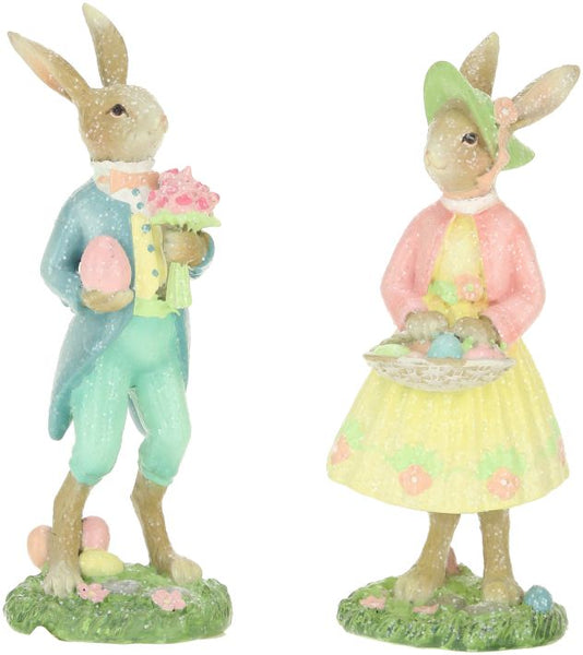 MARK ROBERTS RABBITS ON EASTER MORNING 5'' (Two Styles to Choose From)