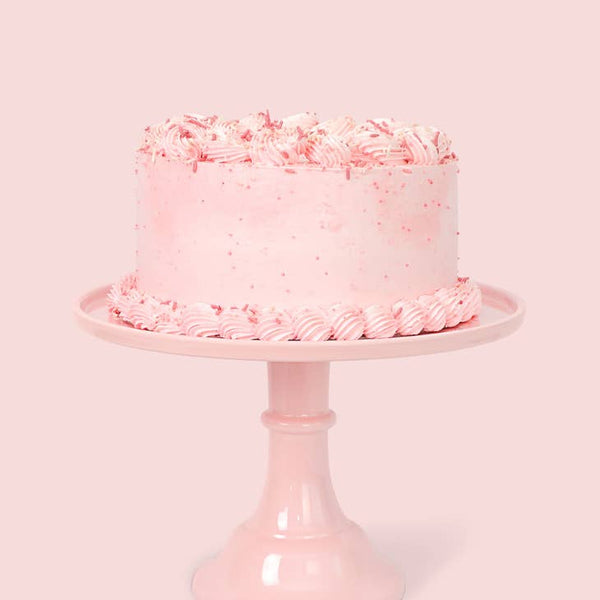 Joyeux Company - Melamine Cake Stand- Peony Pink