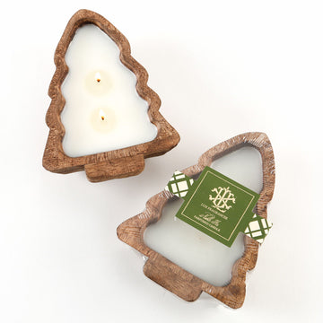 LUX - NOBLE FIR CANDLE-TREE BOWL-SMALL