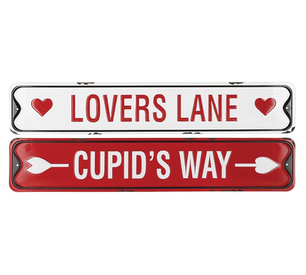 Valentine Metal Signs (Two Styles to Choose From)