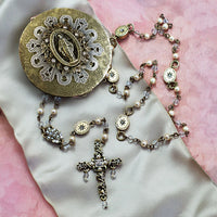 Our Lady of Miracles Rosary Necklace