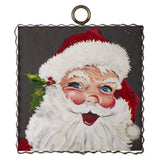 The Round Top Collection - Mini Jolly Santa Print