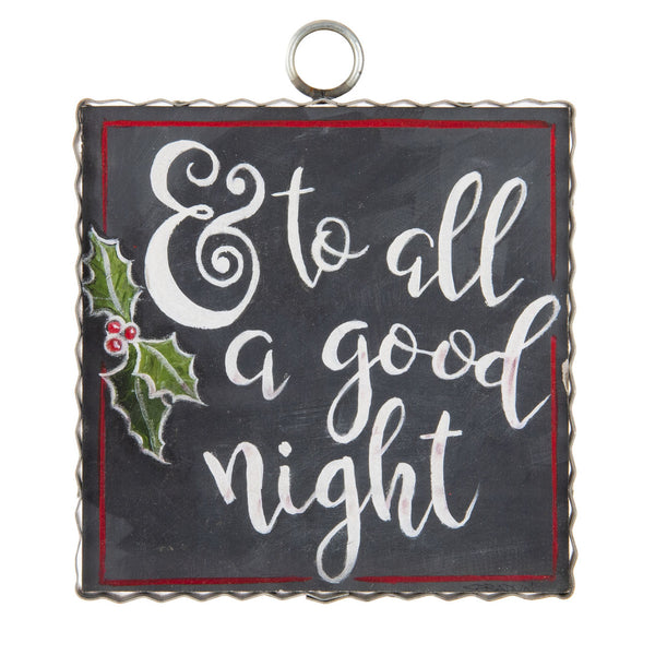 The Round Topp Collection - Mini "To All a Good Night" Print