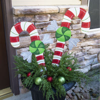 The Round Top Collection - Candy Candy Canes Set of 2