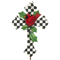 The Round Top Collection - Elegant Cardinal Cross