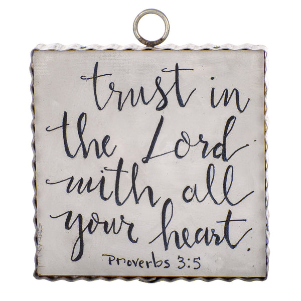 The Round Top Collection - Mini Proverbs 3:5 Inspiration Print