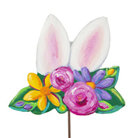 The Round Top Collection - Artful Bunny Ears & Flowers
