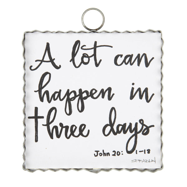 The Round Top Collection - Mini John 20:1-18 Print