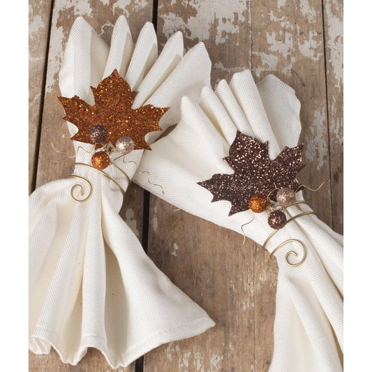 Bethany Lowe - Elegant Leaf Napkin Ring