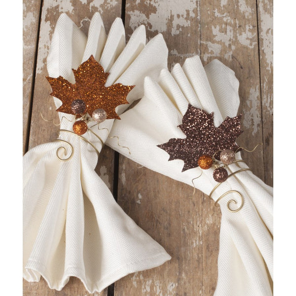 Bethany Lowe - Elegant Leaf Napkin Ring