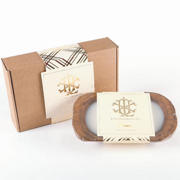 LUX - LUXURIOUS 3 WICK DOUGH BOWL GIFT BOXED CANDLE