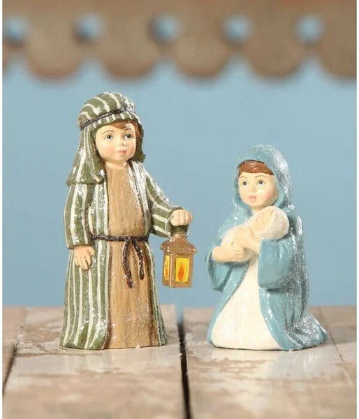 Bethany Lowe - Christmas Nativity Mary and Joseph