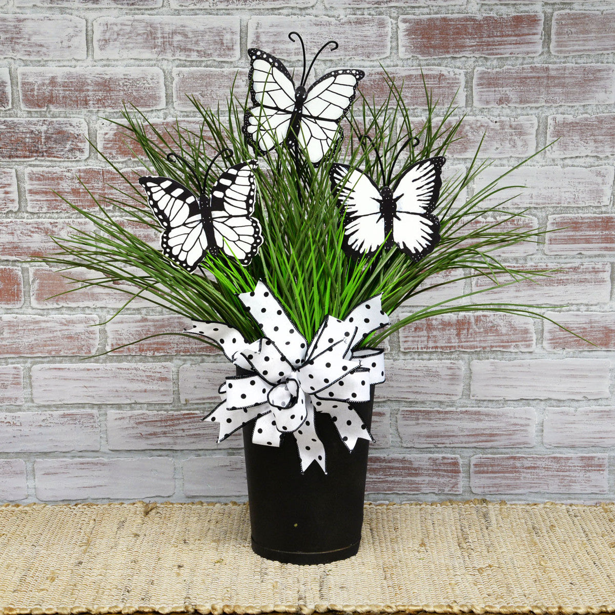 The Round Top Collection - Mini Monochromatic Butterfly  (Set of 3)