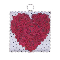 The Round Top Collection - Mini Rose Heart Print