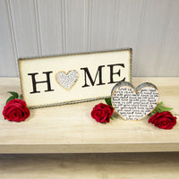 The Round Top Collection - Word Heart Magnet