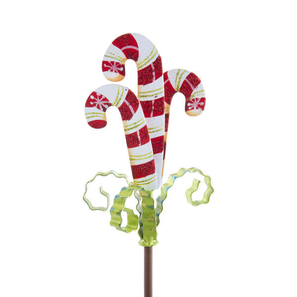 The Round Top Collection - Candy Cane Finial