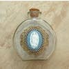 Our Lady Of Guadalupe With Crystals - Blue Round