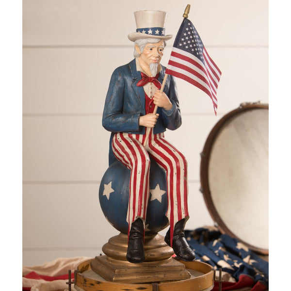 Bethany Lowe - Uncle Sam on Pedestal