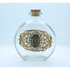 Blessed Mother With Crystals Holy Water Bottle - Oval