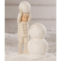 Bethany Lowe - Winter Wonderland Snow Day Fun With Snowman