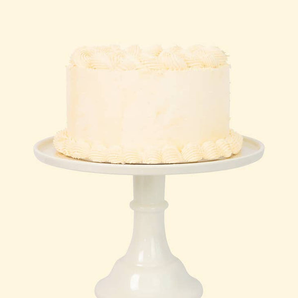 Joyeux Company - Melamine Cake Stand- Linen White
