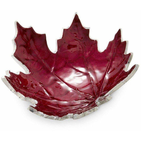 Julia Knight - Maple Leaf 6" Petite Bowl Pomegranate