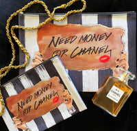 Need Money Chanel Accessory Pouch