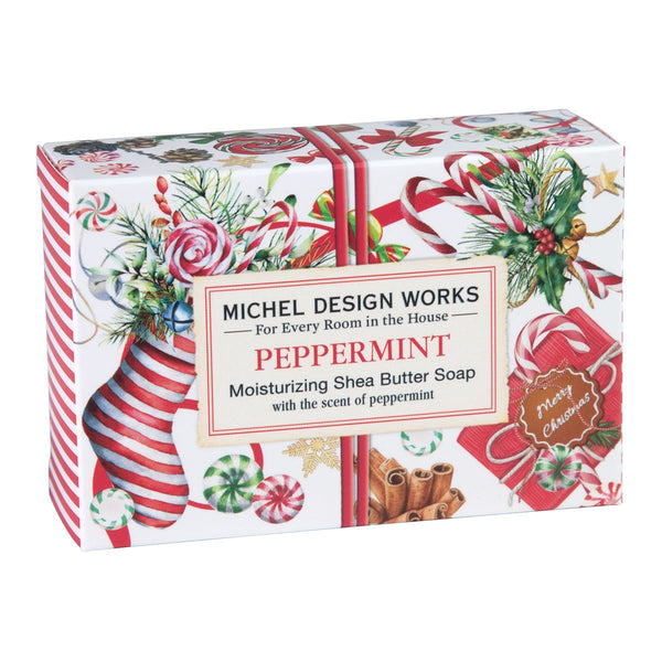 Michel Design Works - Peppermint Boxed Single Soap