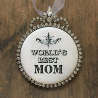 My Favorite Things - Crown Ornament-Best Mom
