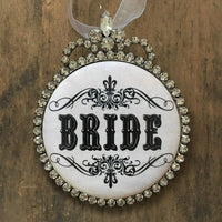 My Favorite Things - Crown Ornament-Bride