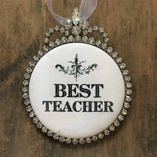 My Favorite Things - Crown Ornament-Best Teacher