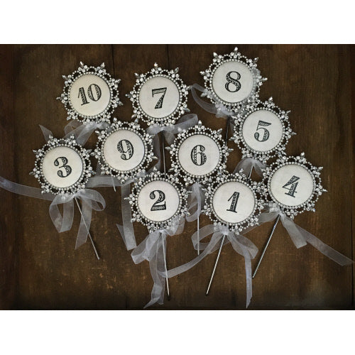 My Favorite Things - NUMBER CAKE TOPPERS (Ten Styles to Choose From)
